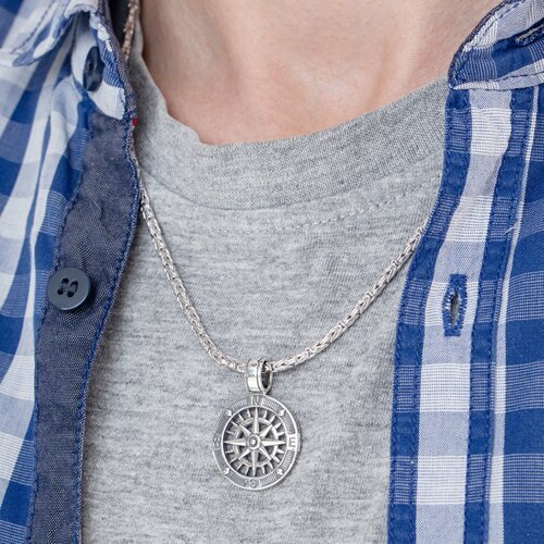 Подвеска из чернёного серебра (Арт.95030154)