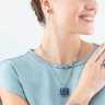Серьги blue-silver la_5076_21-0717