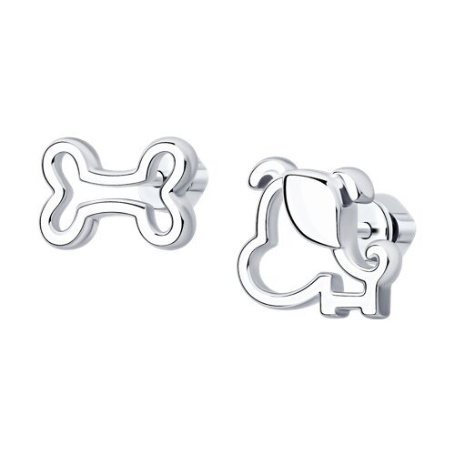 Серьги из серебра (Арт.94-122-00376-1)