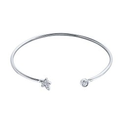 Браслет из серебра с фианитами (Арт.94051160)