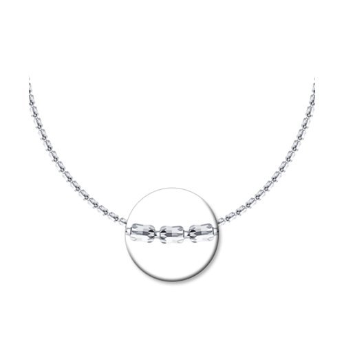 Колье из серебра (Арт.94074589)