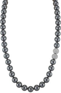 Ожерелье с жемчугом и куб. цирконием «Pearl Kiss» Rivoli (арт.5L-SK-31)