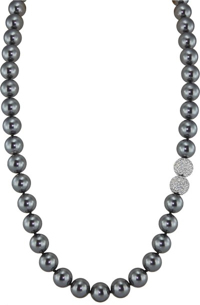 Ожерелье с жемчугом и куб. цирконием «Pearl Kiss» Rivoli (арт.5L-SK-31)