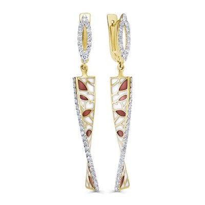 Серьги Кабаровский (Арт.12-22108-1001)