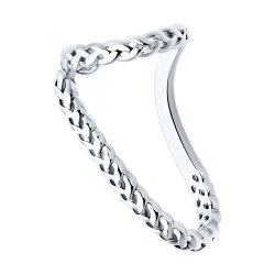 Серьга каффа из серебра (Арт.94170323)