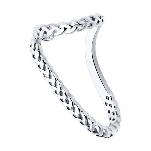Серьга каффа из серебра (Арт.94170323)