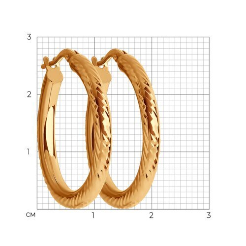 Серьги из золота (Арт.029914)