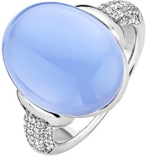 Кольцо серебряное с цирконием «Summer Blue Dream» Ti Sento (арт.12069LA)