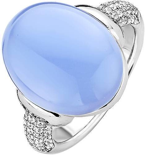 Кольцо из серебра с цирконием (Арт.12069la)