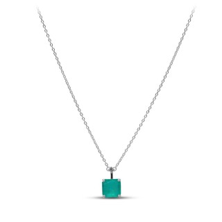 Ожерелье серебряное с кубическим цирконием «Крылья мечты» MYJEWELS (арт.2512)
