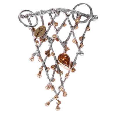 Серебряный кулон BEAVERS с цитрином 3135ct