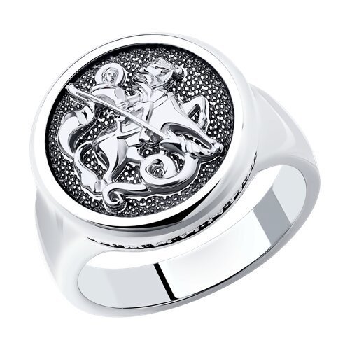 Кольцо из серебра с фианитами (Арт.95010233)