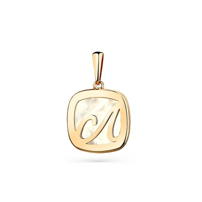 Кулон золото с жемчугом «Magic Monogram» Magic Stones (арт.10-1-168-8700-010)