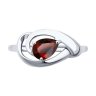Кольцо из серебра с гранатом (Арт.94-310-00594-2)