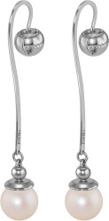 Серьги из серебра с жемчугом (Арт.aas-10-10-35-s)