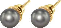 Серьги из серебра с жемчугом (Арт.aas-13-8-31-g)