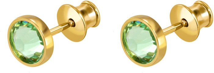 Серьги из серебра с куб. цирконием (Арт.bds-5-ss30-45-g)