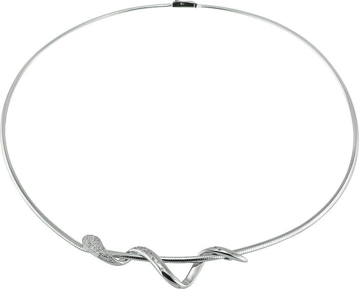 Ожерелье из белого золота с бриллиантом (Арт.db553gb2s)