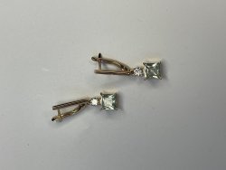 Серьги Эстет (Арт.01s2115366-3)