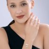 Браслет золотой пробы 585 с жемчугом (Арт.79-50011-3)