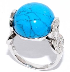 Кольцо Серебряные крылья (Арт.21sr000795c-1-96_biryuzapr_kubcirkonii)