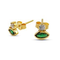 Серьги Серебряные крылья (Арт.0221113494gp-e_kubcirkonii)