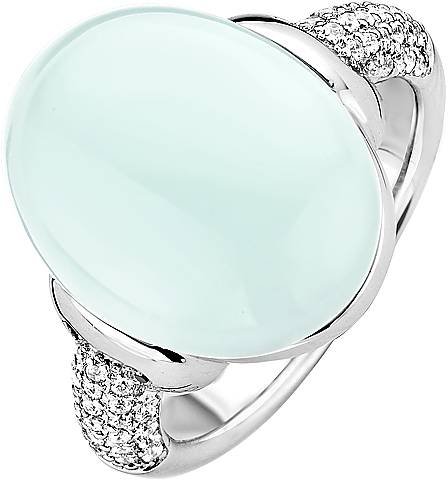 Кольцо из серебра с цирконием (Арт.12069lb)