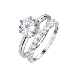 Кольцо из серебра с фианитом (Арт.mp-r90001-x-w-w-x-w)