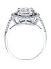 Кольцо из серебра с фианитом «Сияние королевы» Соколов (арт.94-110-00805-2)