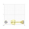 Серьги из желтого золота с бриллиантами (Арт.1021785-2)