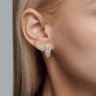 Серьги из золота с бриллиантами (Арт.1022041)