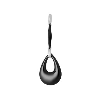 Кулон с керамикой «Ceramic Drop» из серебра 925, Fresh Jewelry (арт.TC-P00097-B-W-X-X-W)