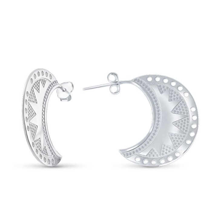 Серьги Серебряные крылья (Арт.02ae5314-202_)