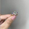 Кольцо золотое с бриллиантами, изумрудом и сапфирами «Триумф Цветов» Myjewels (арт.MR85418-RG-S_PINKDWEMSA_KO_EM_SA_PINK)