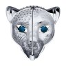 Брошь из серебра с фианитами и эмалью (Арт.94-140-02078-1)