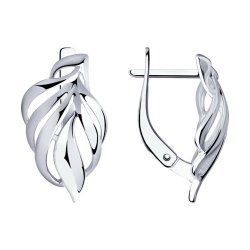 Серьги из серебра (Арт.94-120-00872-1)