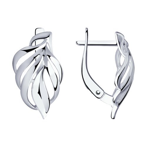 Серьги из серебра (Арт.94-120-00872-1)