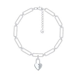 Браслет из серебра с фианитами (Арт.94051162)