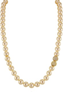 Ожерелье серебро с жемчугом и куб. цирконием «Pearl Kiss 5G» Rivoli (арт.32L-GK-5)