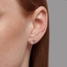 Серьги из золота с фианитами (Арт.51-122-02254-1)