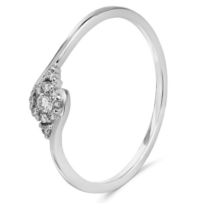 Кольцо с бриллиантами «Сияние гармонии» золото Au 585 Русские самоцветы (арт.53464)