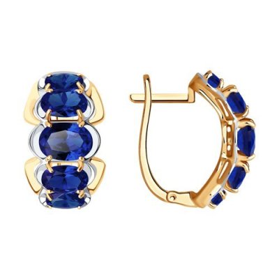 Серьги золотые пробы 585 (Арт.724565)