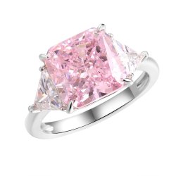 Кольцо из серебра с фианитом (Арт.cz-r04270-x-w-pin-x-w)