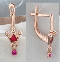 Серьги Эстет (Арт.01s2111665e-1)