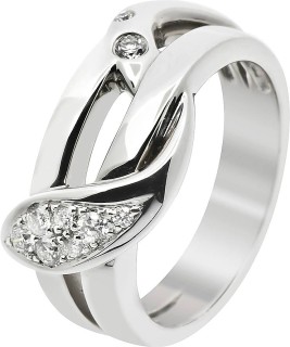 Кольцо с бриллиантами из белого золота Sensuality Diamanti (арт.DB050GB2S)