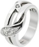 Кольцо с бриллиантами из белого золота Sensuality Diamanti (арт.DB050GB2S)