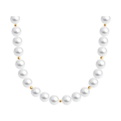 Колье золотое 585 с жемчугом «Вечная Невинность» Соколов (арт.797078)