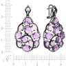 Серьги из золота с аметистом и бриллиантом (Арт.e49071a0s14wb001_sr_am_pam_blk)
