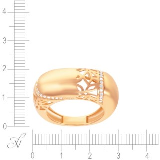 Кольцо из золота с бриллиантами «Pink Delight» JvG (арт.N4940)