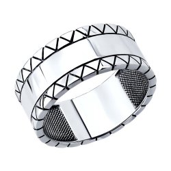 Кольцо из серебра (Арт.95010235)